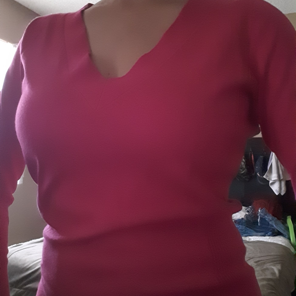 Fuschia sweater